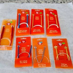 ANODIZED ALUMINUM CIRCULAR NEEDLES